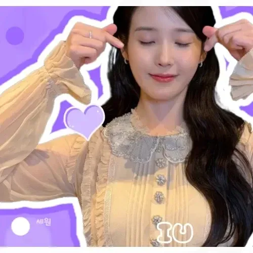 Behind-the-scenes cut of IU