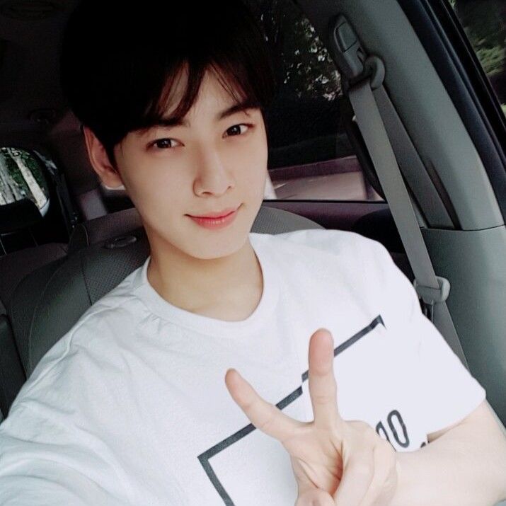 Behind-the-scenes cut of Cha Eunwoo