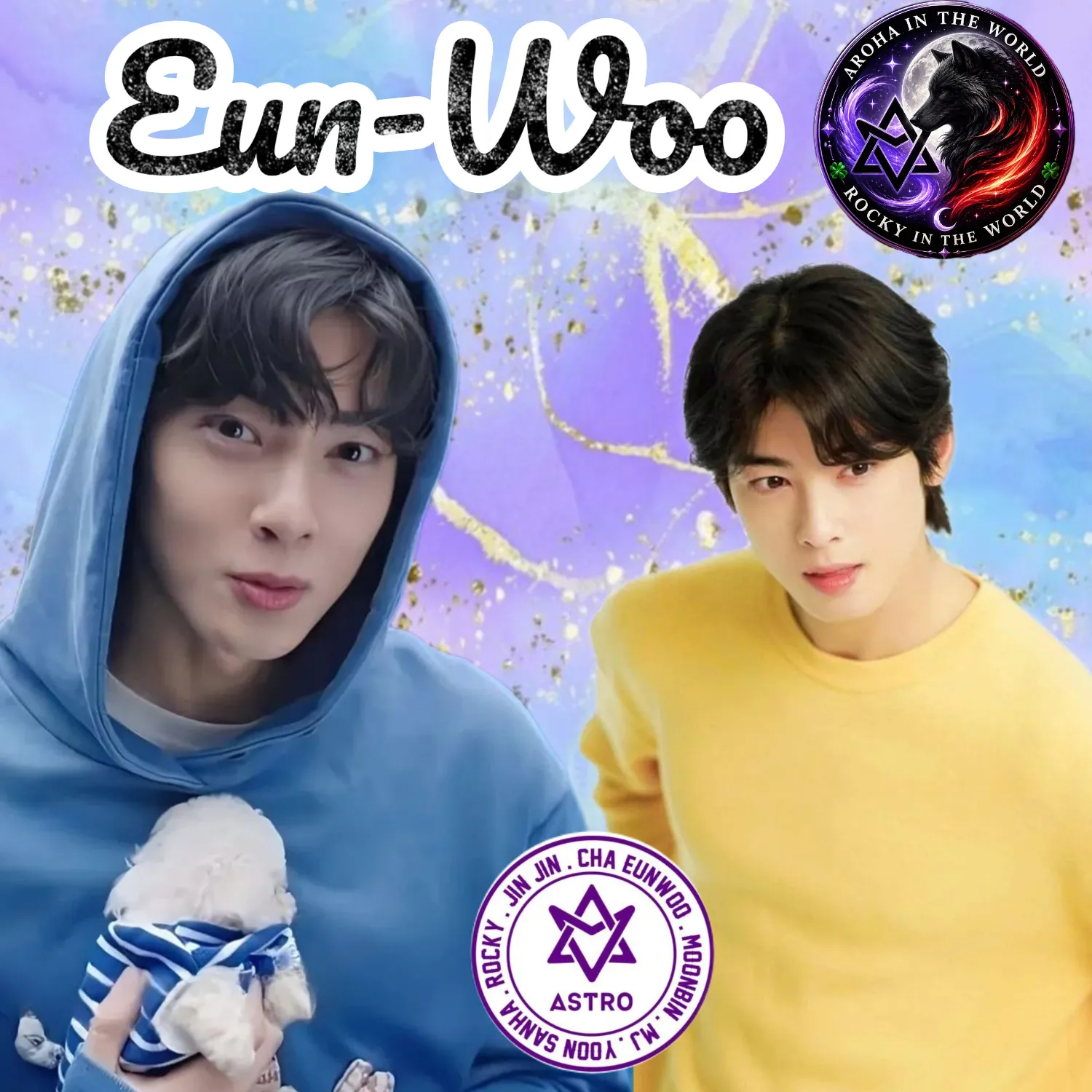 Behind-the-scenes cut of Cha Eunwoo