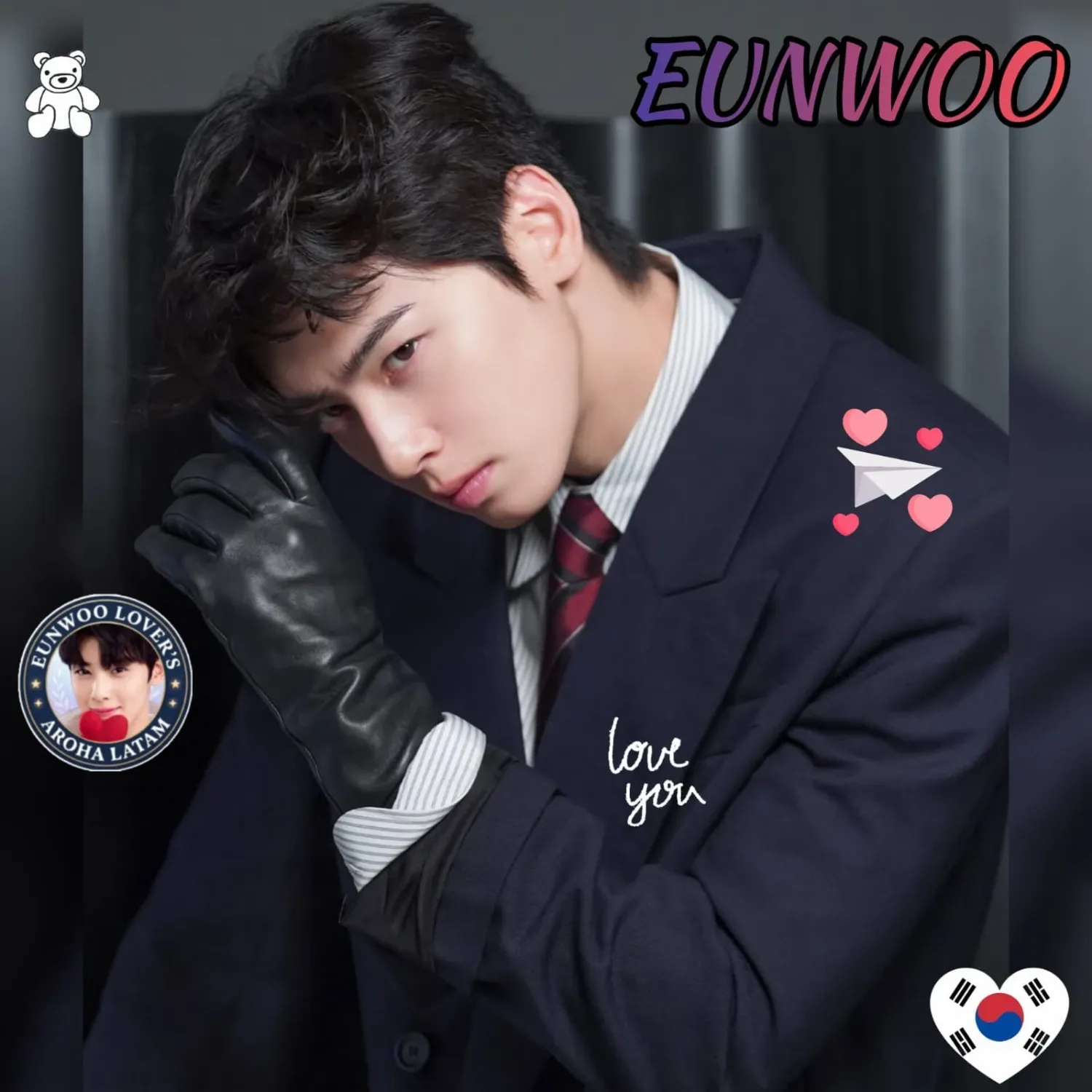 Behind-the-scenes cut of Cha Eunwoo