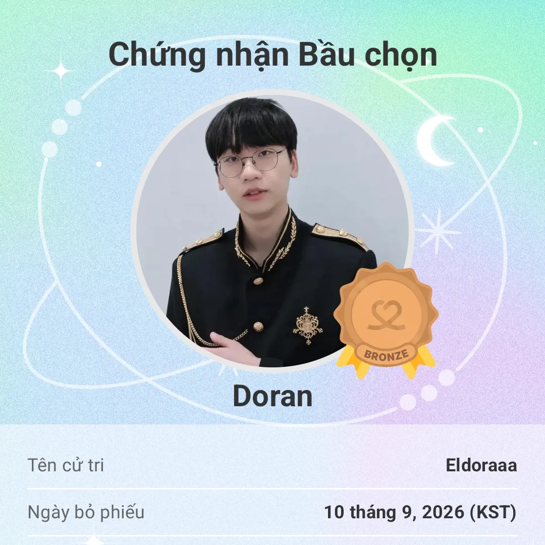 Cuplikan di balik layar dari Doran