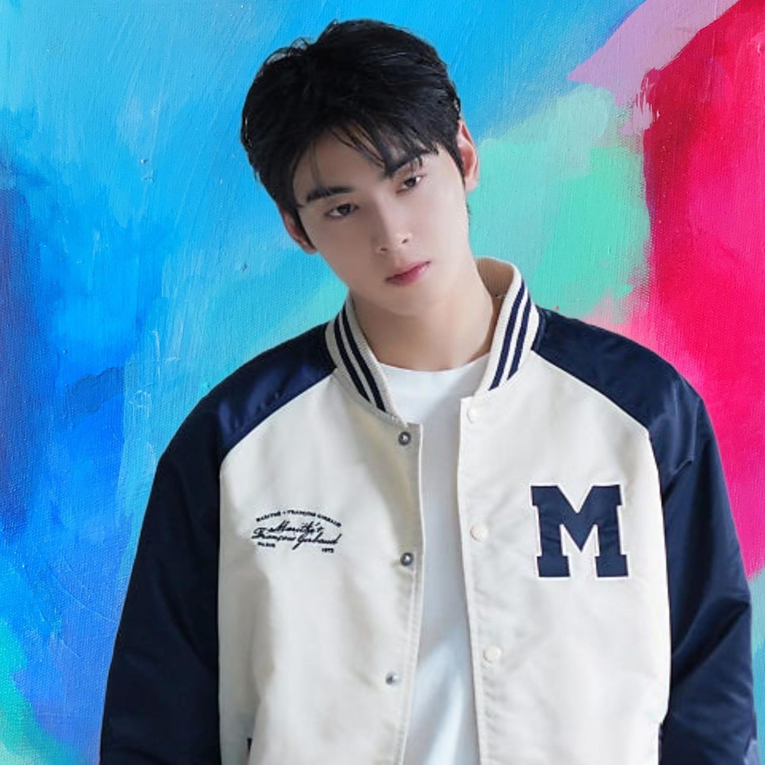 A moment captured by a fan of Cha Eunwoo