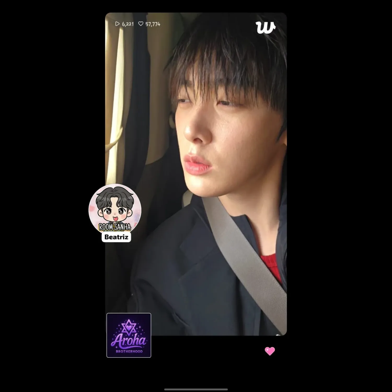 Behind-the-scenes cut of Yoon Sanha