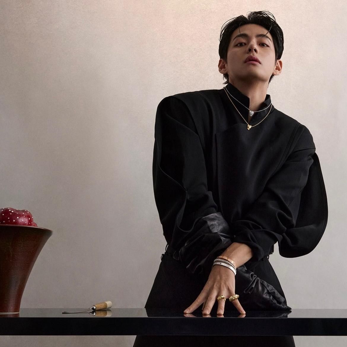 A moment captured by a fan of Kim Taehyung (V)