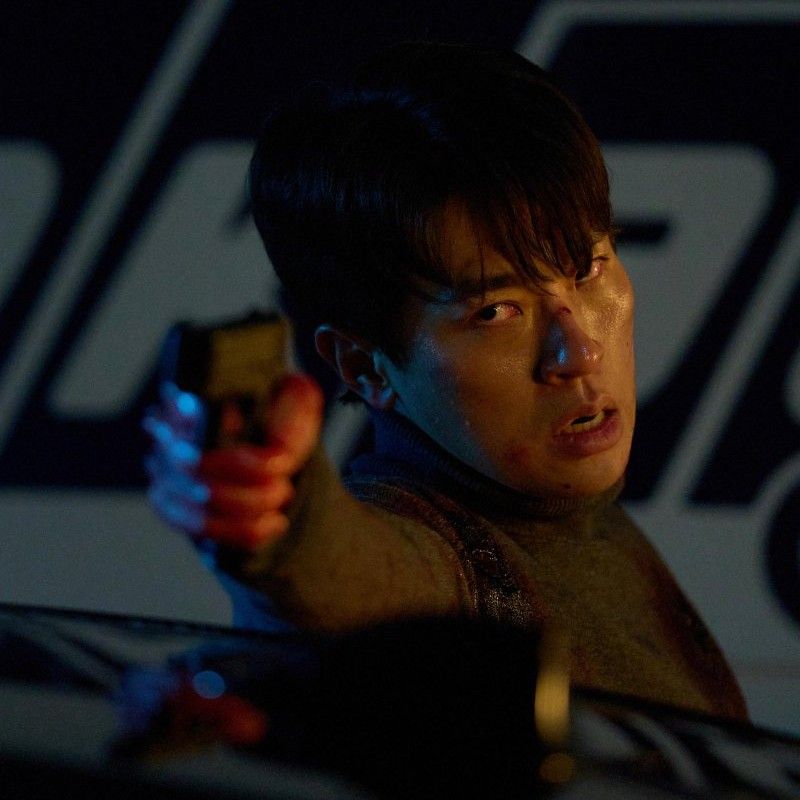 Behind-the-scenes cut of Park Jeongmin