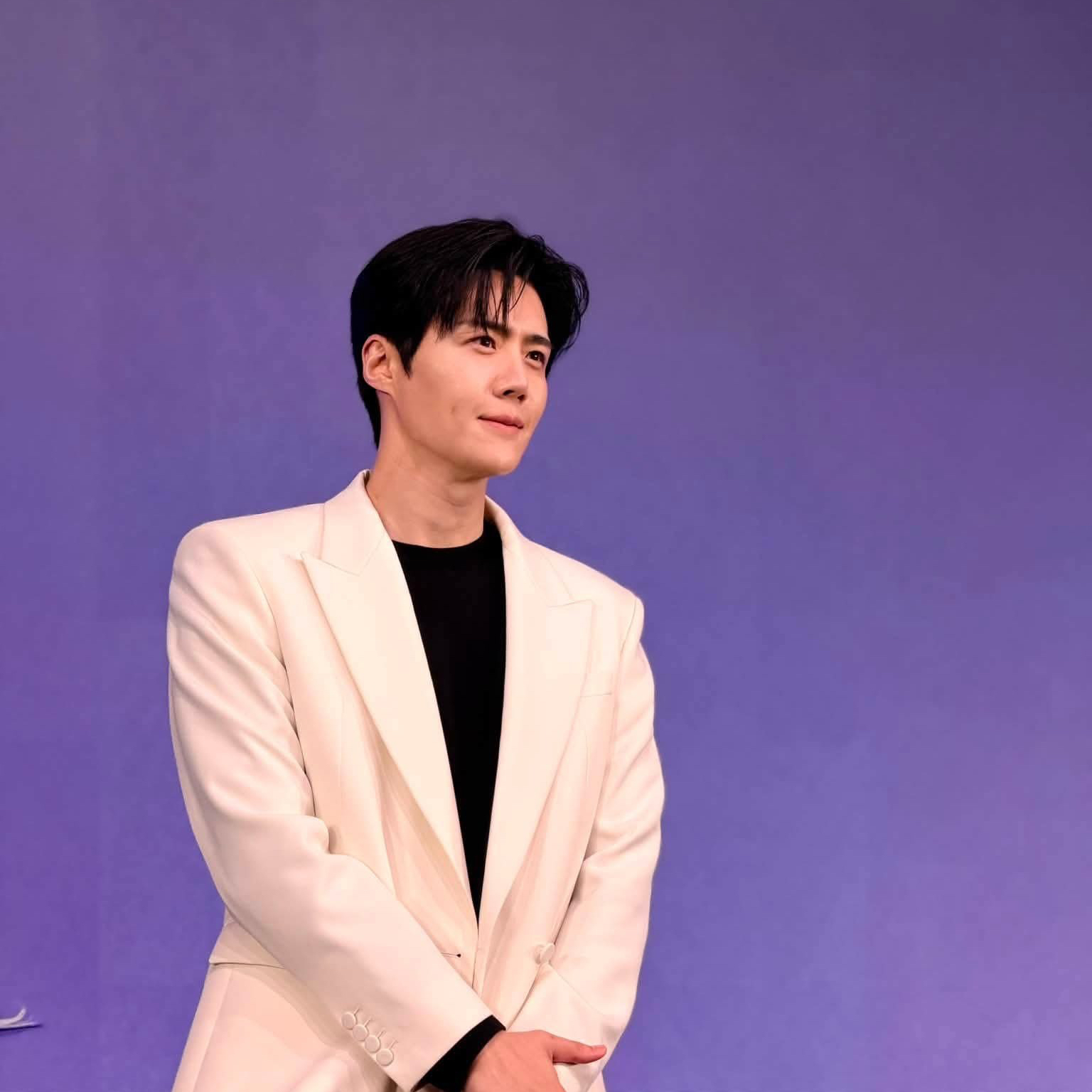 A moment captured by a fan of Kim Seonho
