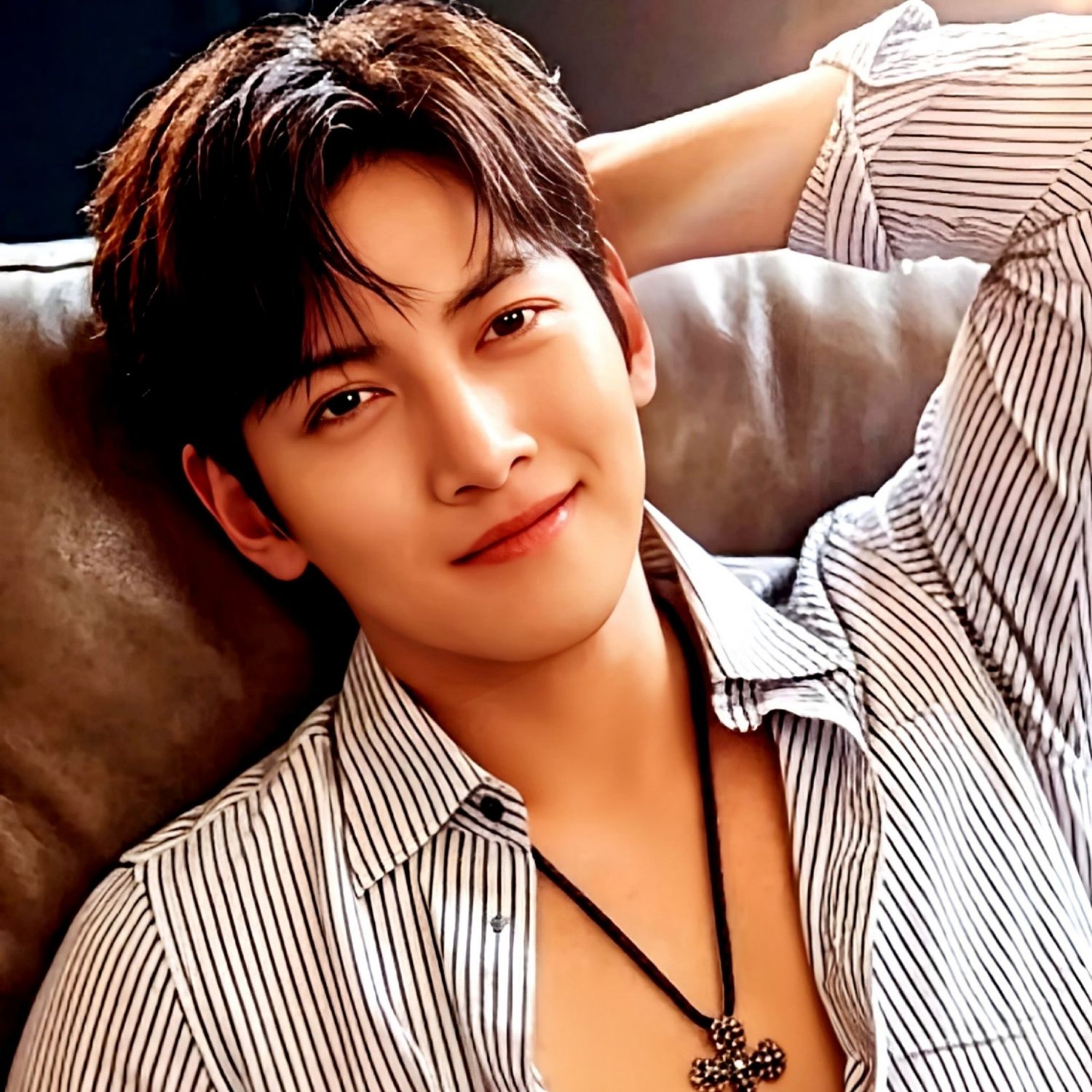 粉丝拍下的池昌旭瞬间