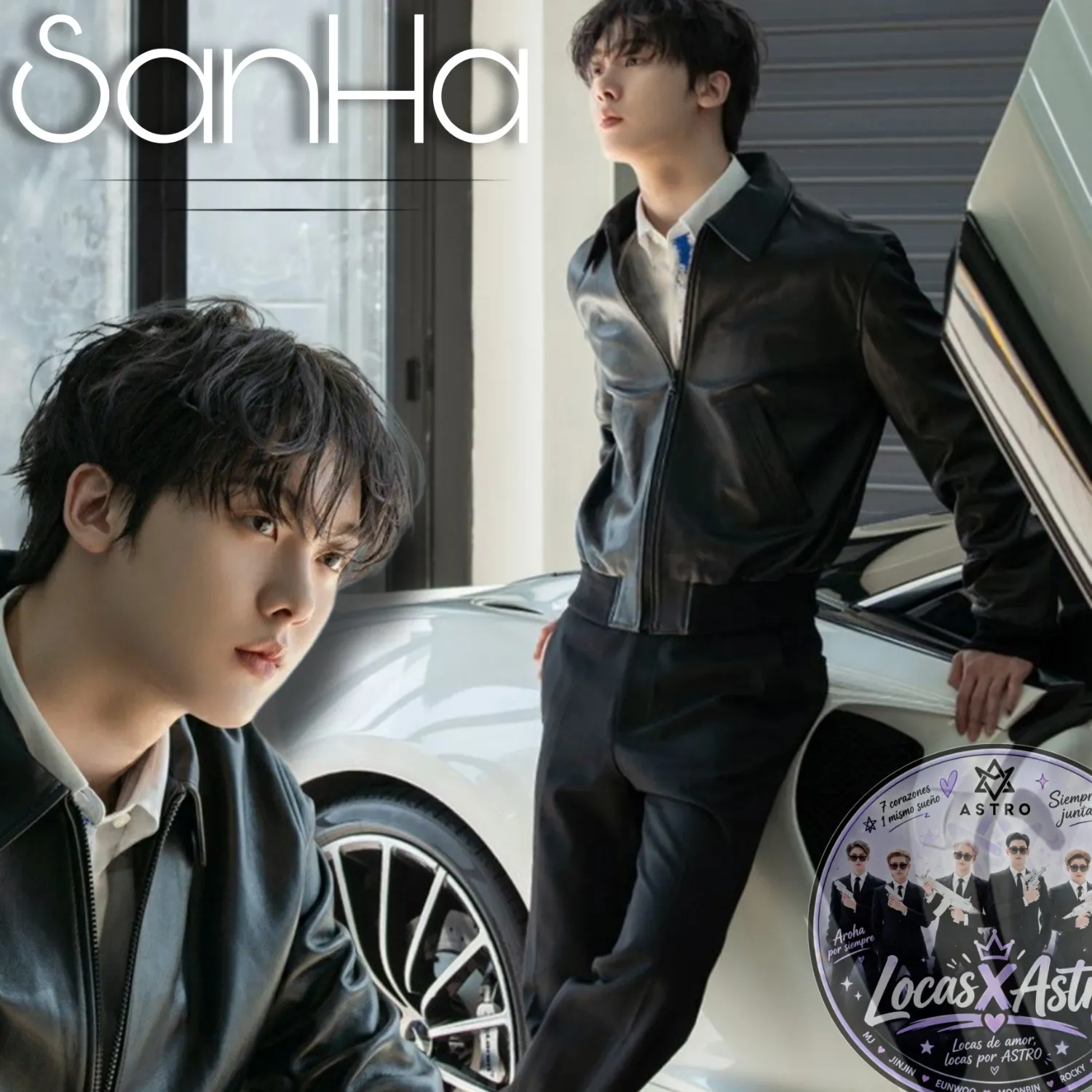 Behind-the-scenes cut of Yoon Sanha