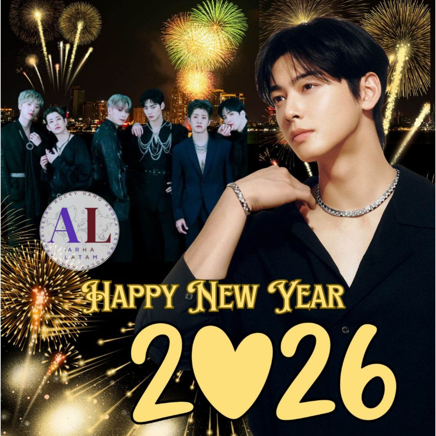 Behind-the-scenes cut of Cha Eunwoo