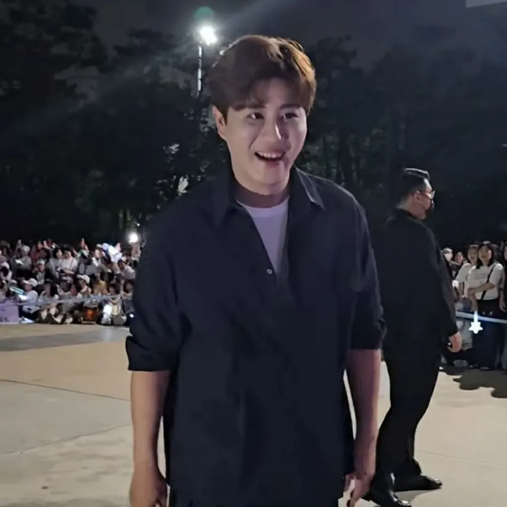 A moment captured by a fan of Jin Haesung