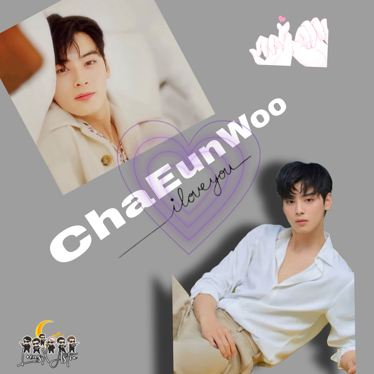 A moment captured by a fan of Cha Eunwoo