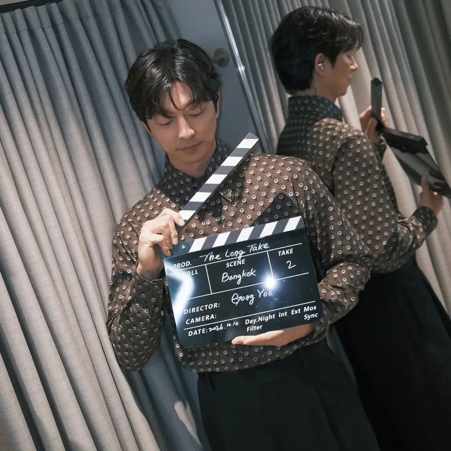 Recent activity shot of Gong Yoo