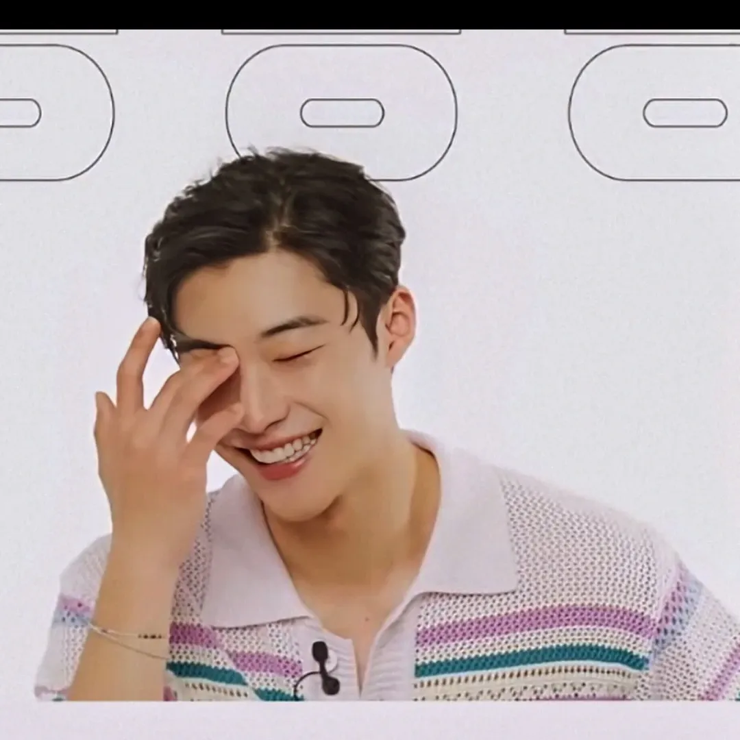 Behind-the-scenes cut of Woo Dohwan