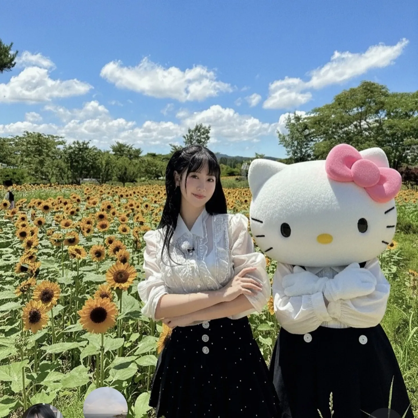 ファンが撮影したカン・ヘヨンの瞬間