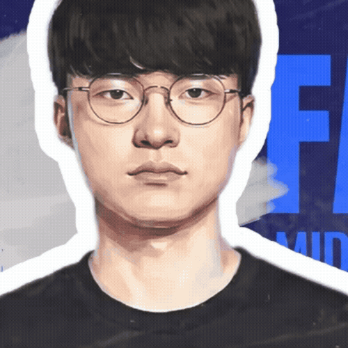 Recent activity shot of Faker