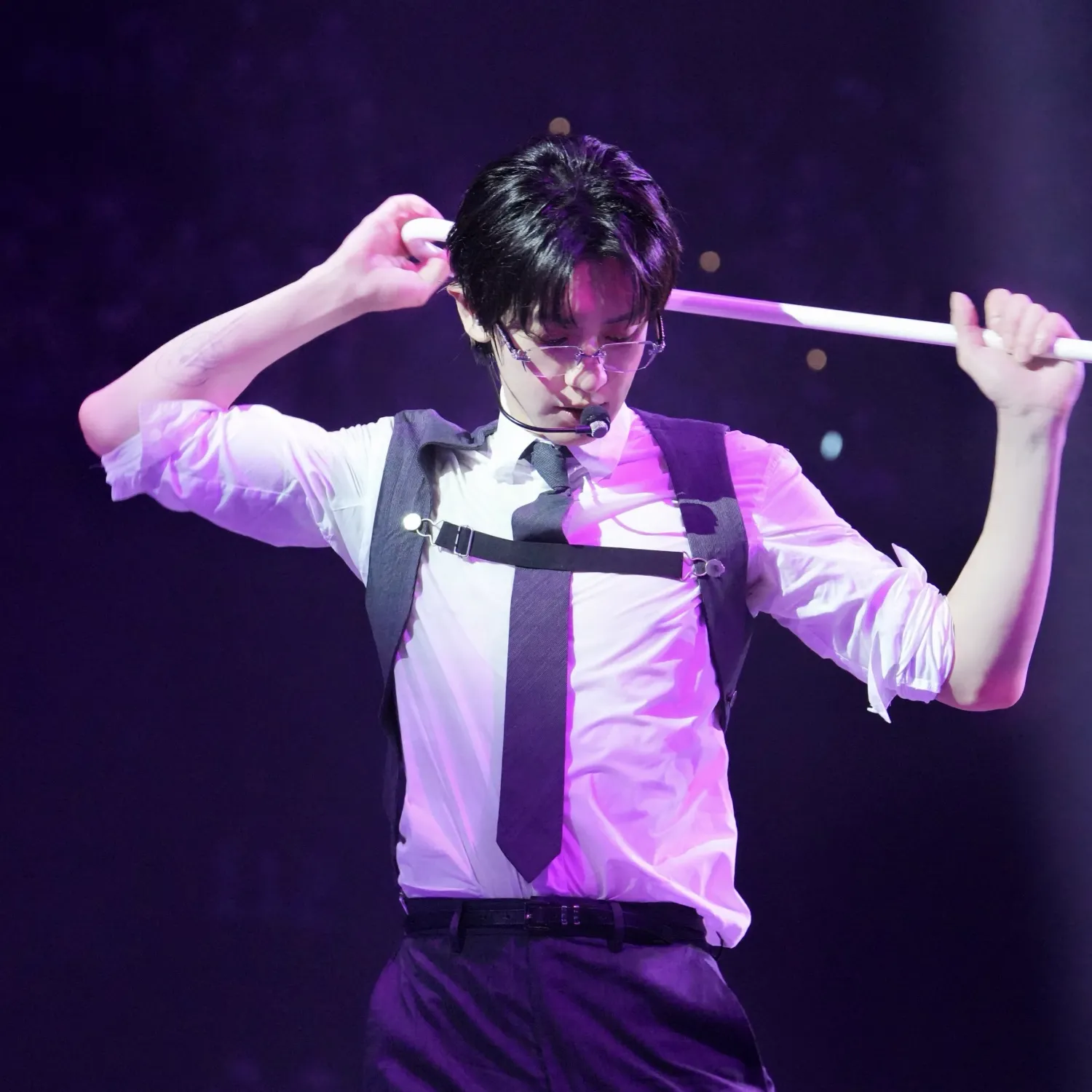 A moment captured by a fan of Chanyeol