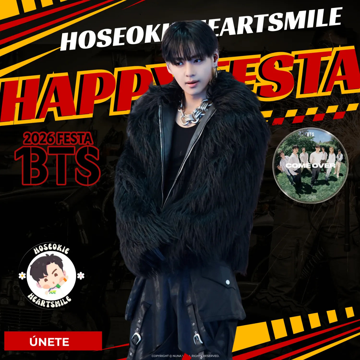 Recent activity shot of Kim Taehyung (V)