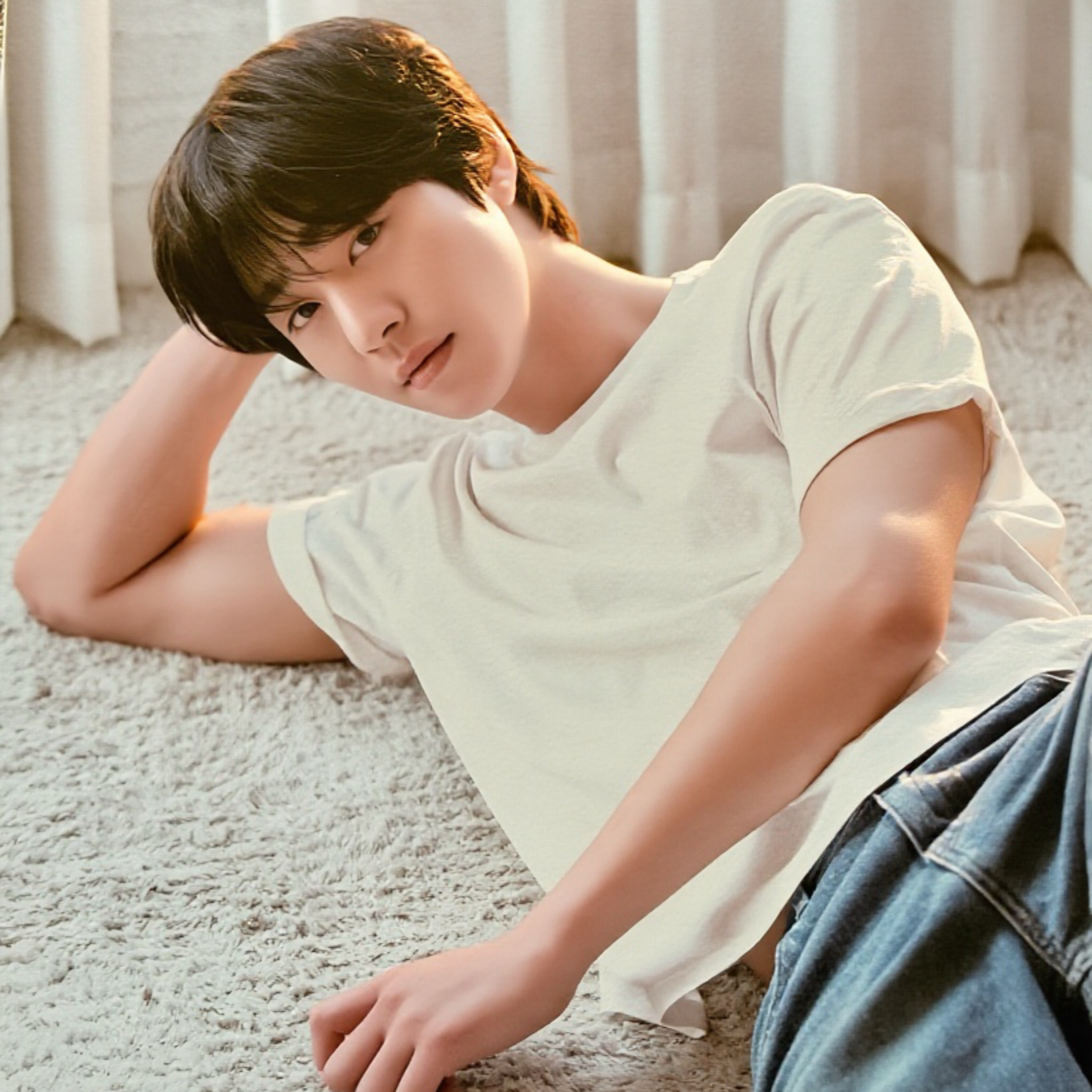 A moment captured by a fan of Ahn Hyoseop