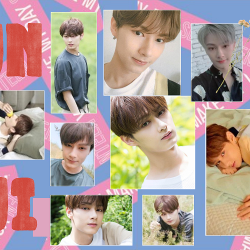Behind-the-scenes cut of Wen Junhui