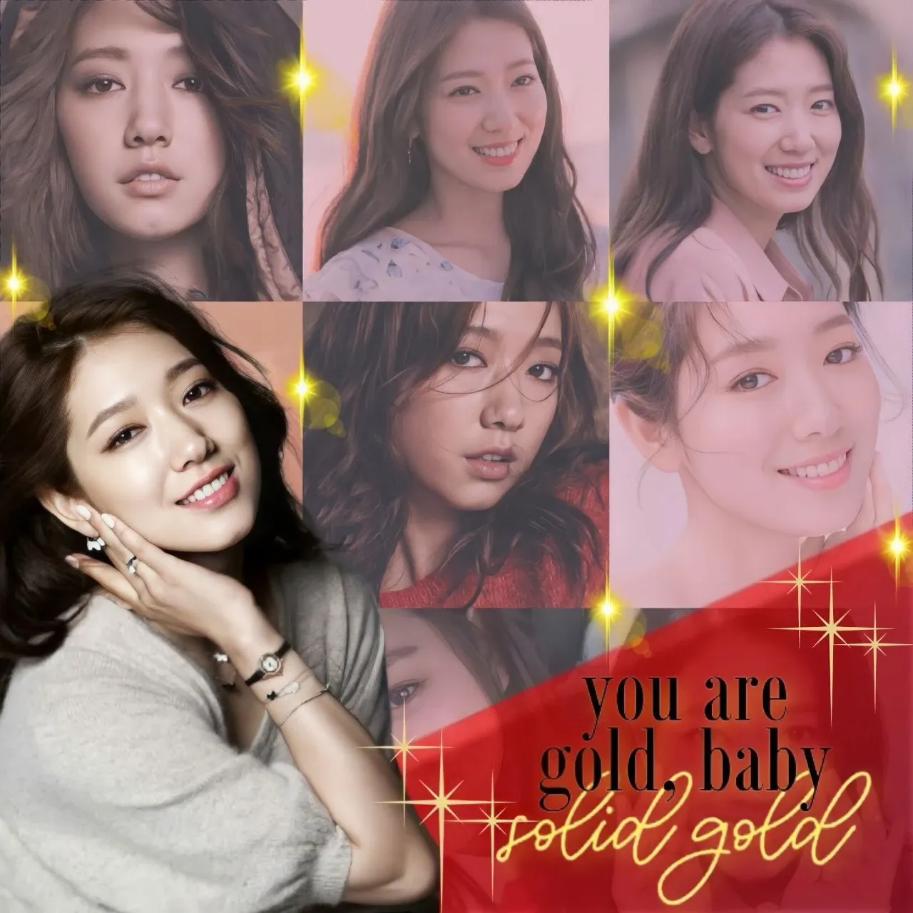 Behind-the-scenes cut of Park Shinhye