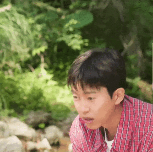 Behind-the-scenes cut of Lim Youngwoong