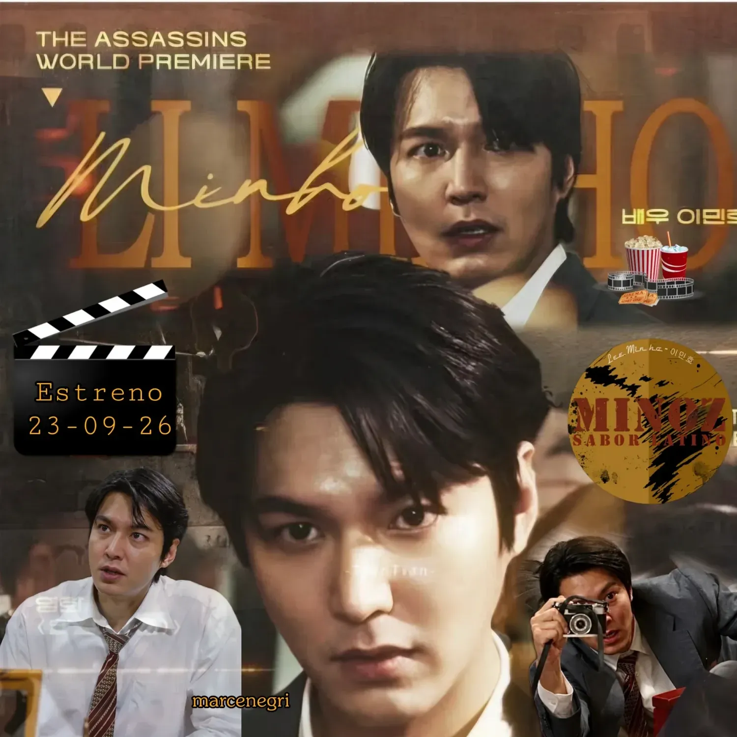 Recent activity shot of Lee Minho