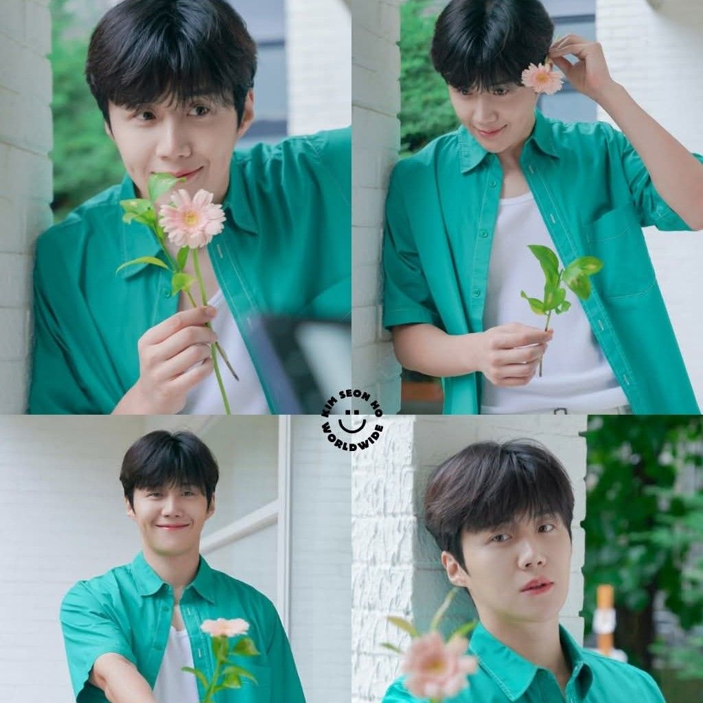 Behind-the-scenes cut of Kim Seonho