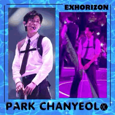 A moment captured by a fan of Chanyeol