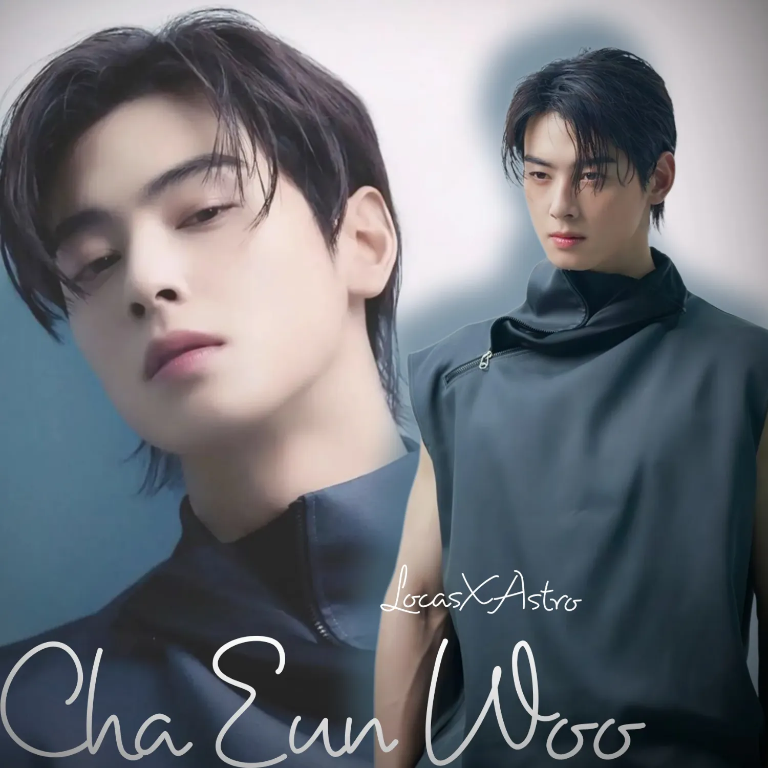 Behind-the-scenes cut of Cha Eunwoo