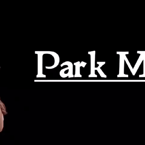 Behind-the-scenes cut of Park Minyoung