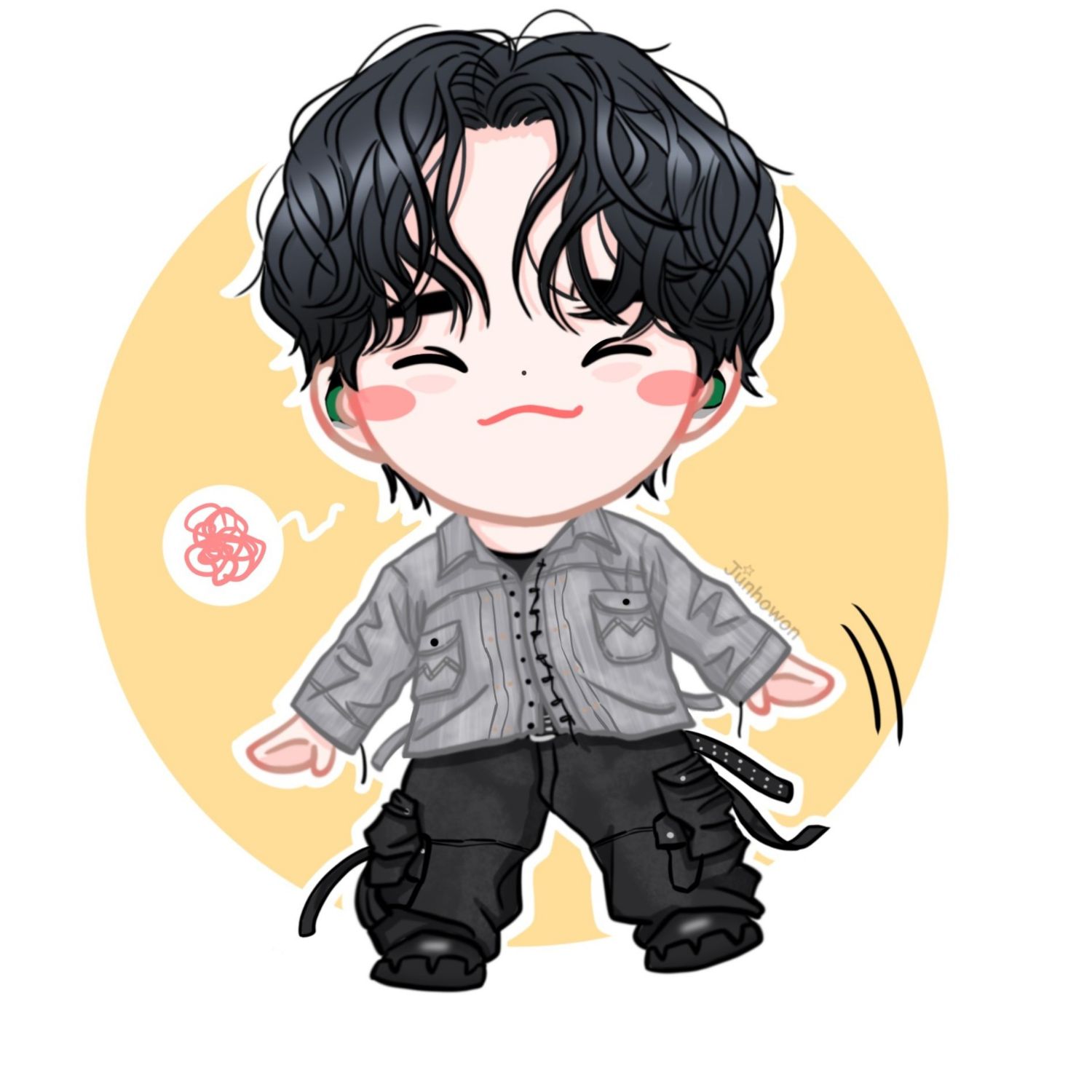 粉絲拍下的李俊昊瞬間