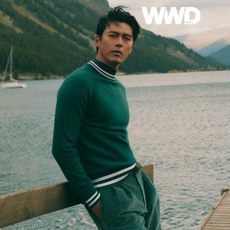 Momen yang diabadikan oleh penggemar Hyun Bin