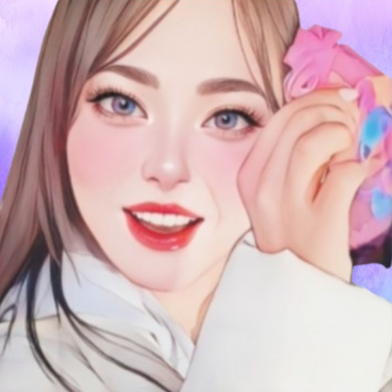 A moment captured by a fan of Miss Kim