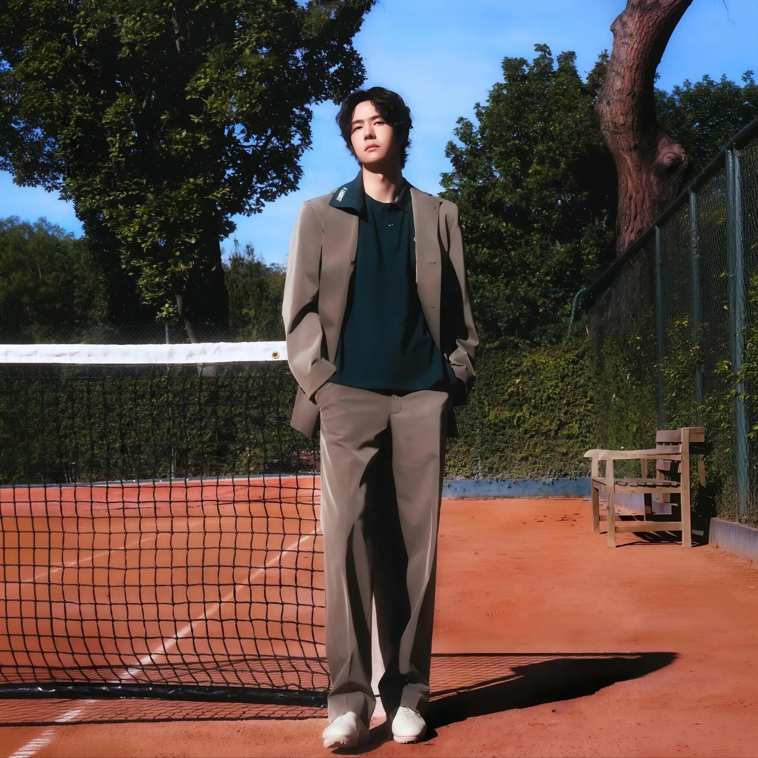 Behind-the-scenes cut of Wang Yibo