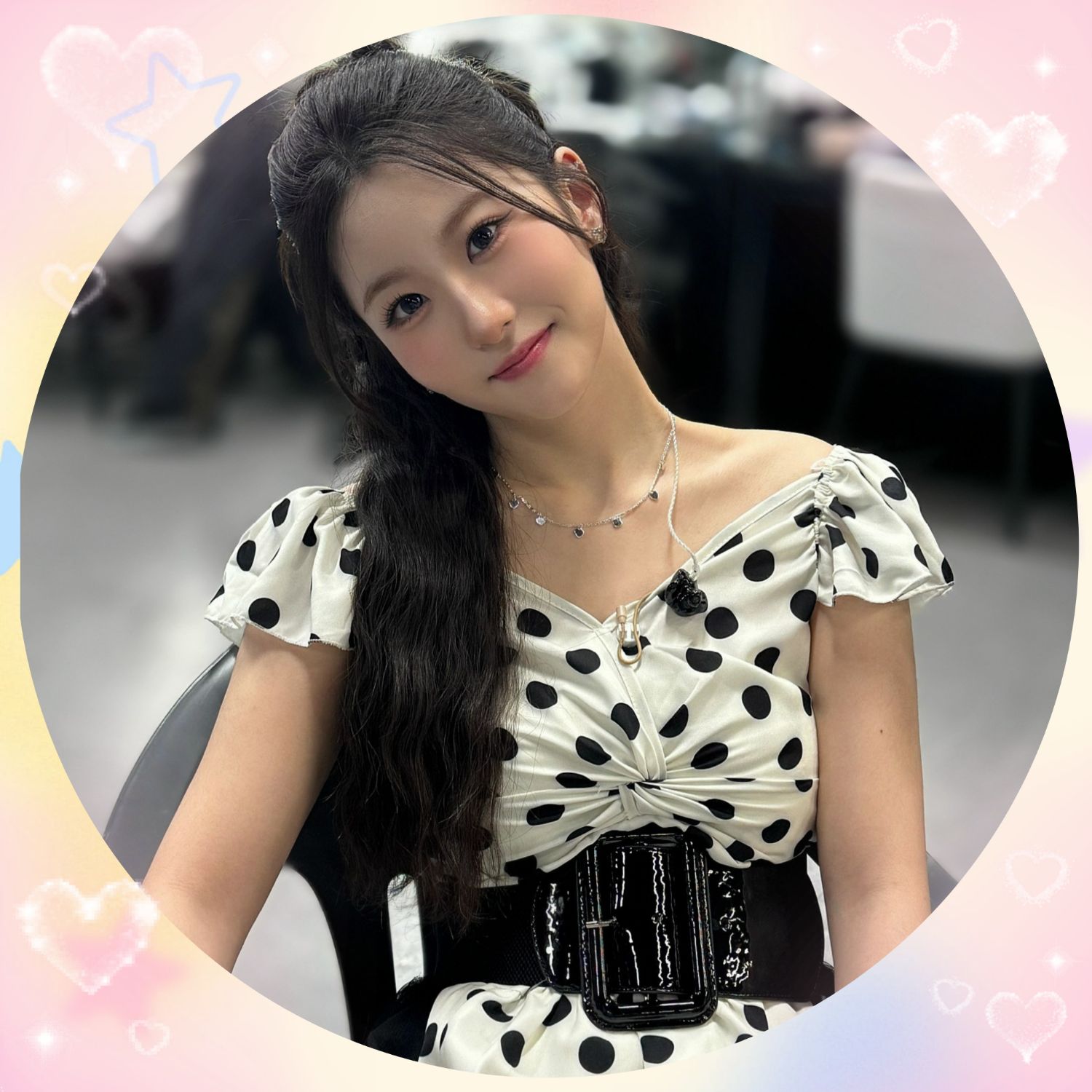 A moment captured by a fan of Oh Yujin