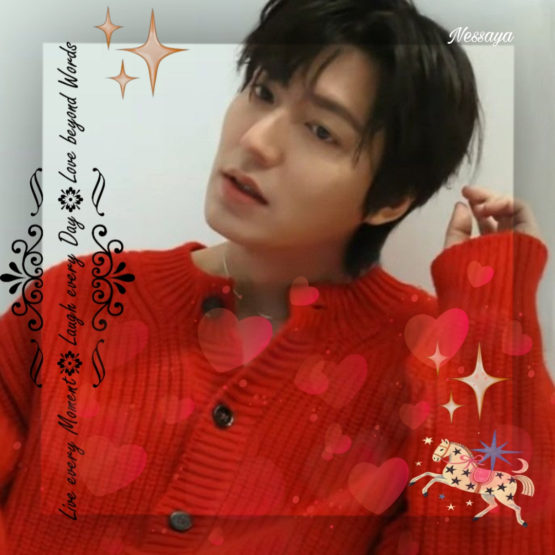 Behind-the-scenes cut of Lee Minho