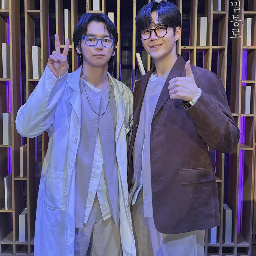Behind-the-scenes cut of Kim Seonho