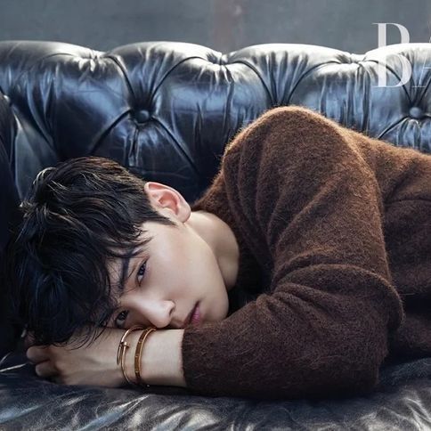 Behind-the-scenes cut of Cha Eunwoo