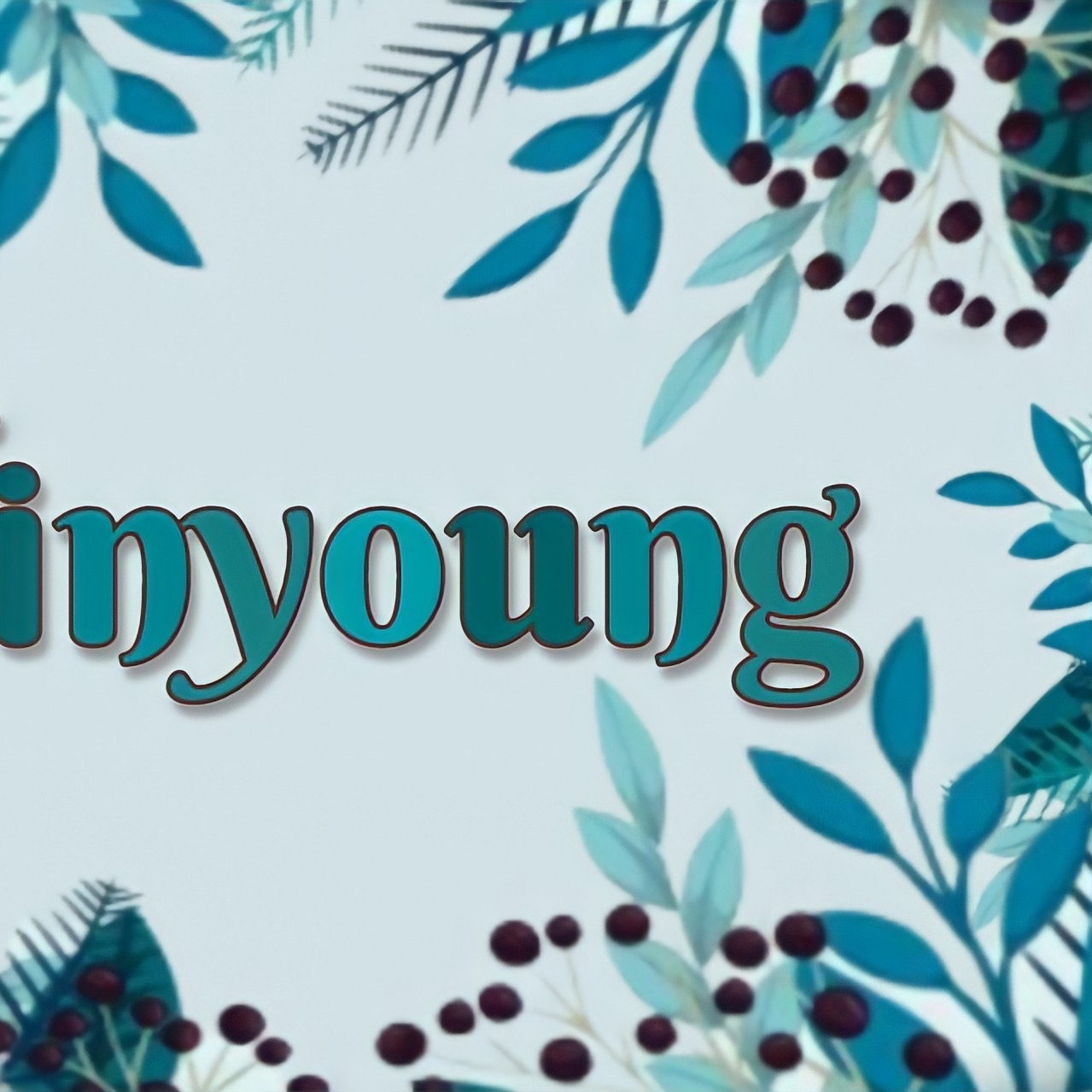 Behind-the-scenes cut of Park Minyoung
