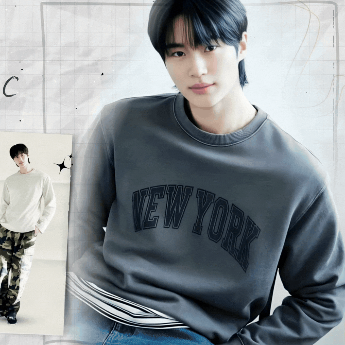 Recent activity shot of Byeon Wooseok