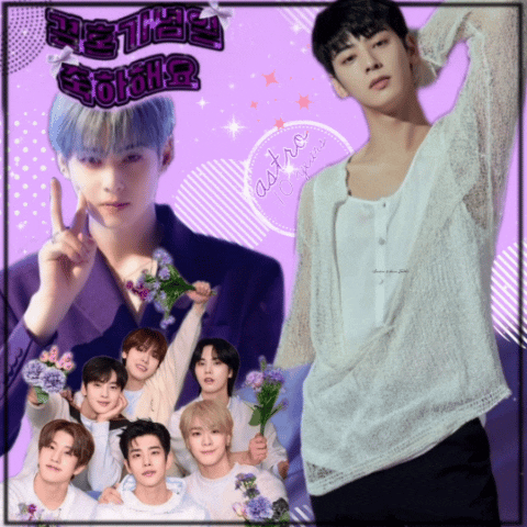 Behind-the-scenes cut of Cha Eunwoo