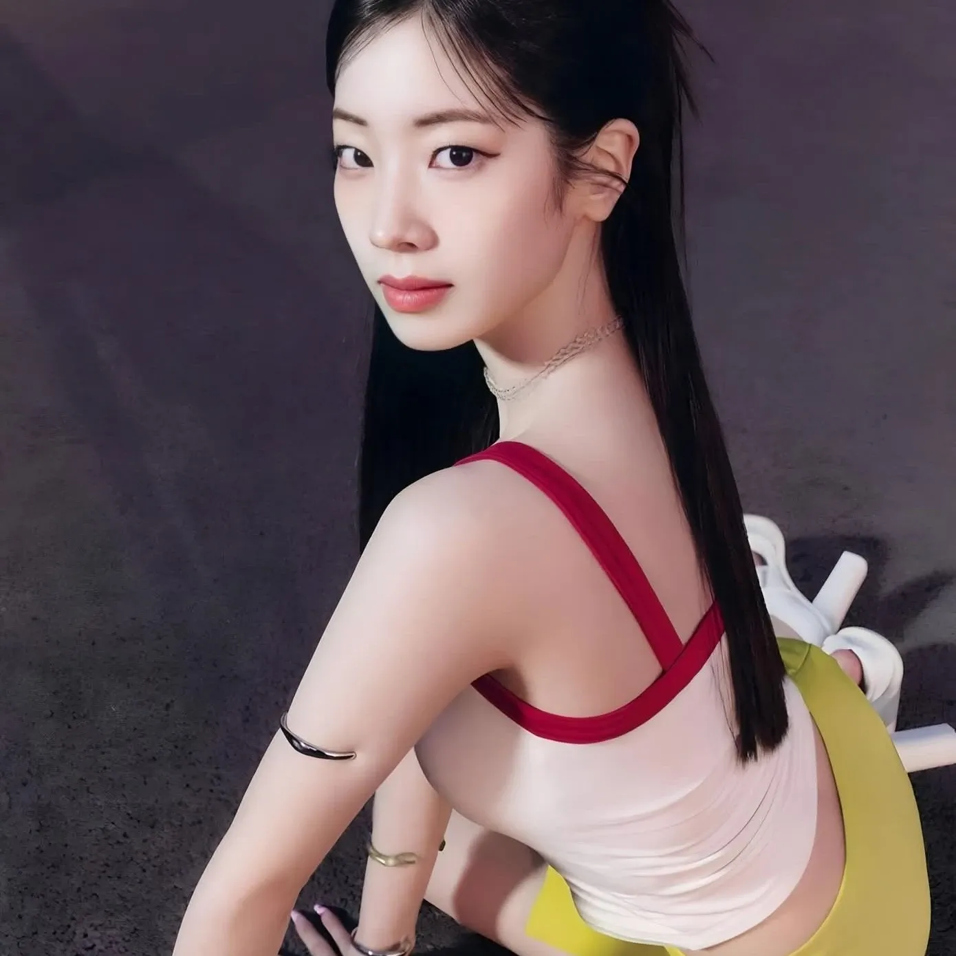 A moment captured by a fan of Dahyun