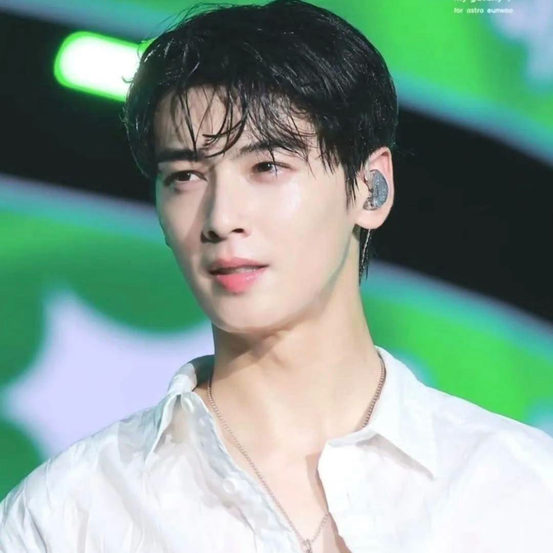 Recent activity shot of Cha Eunwoo