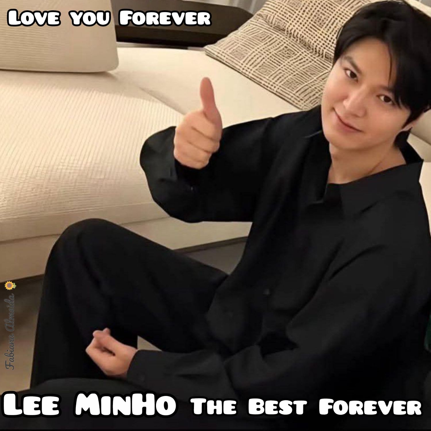 粉絲拍下的李敏鎬瞬間