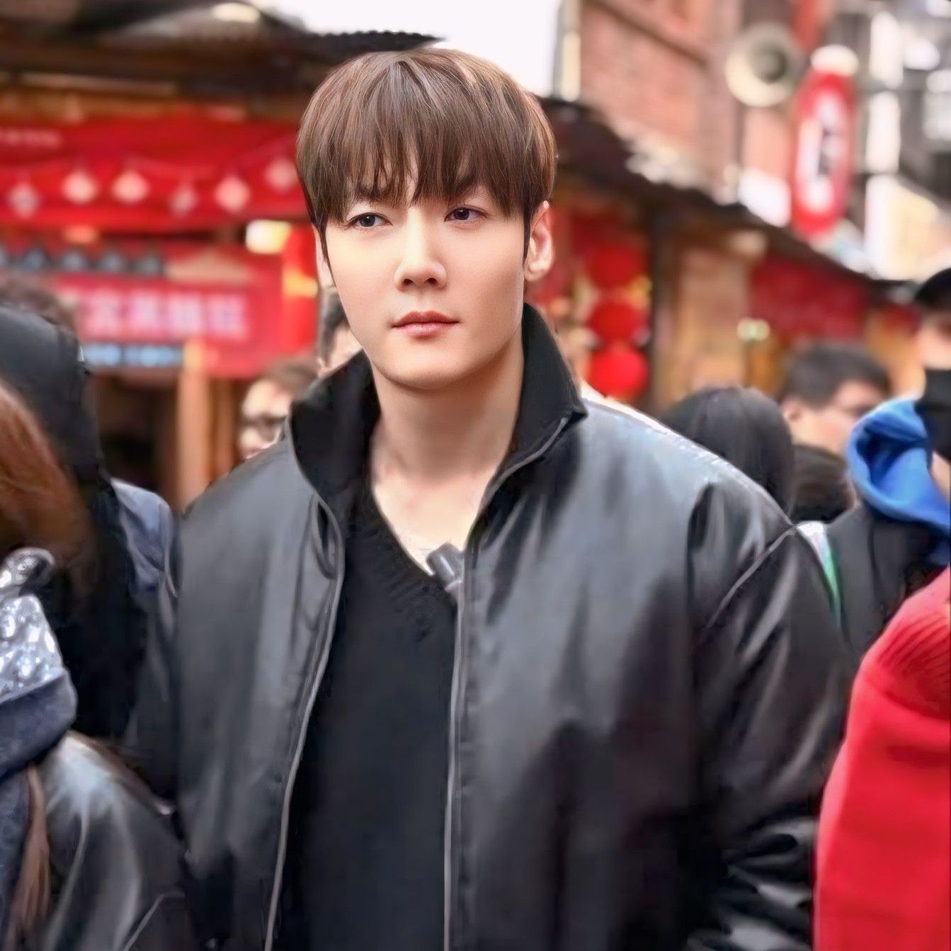 粉絲拍下的崔振赫瞬間