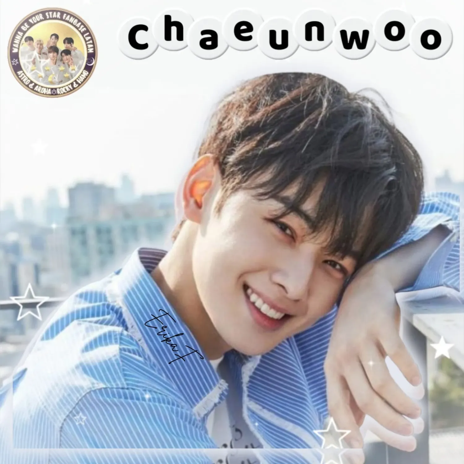 Behind-the-scenes cut of Cha Eunwoo