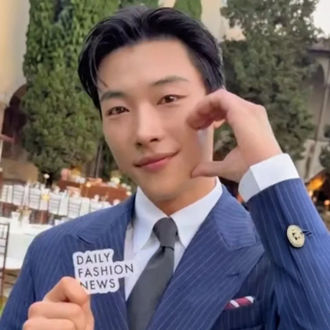 Behind-the-scenes cut of Woo Dohwan