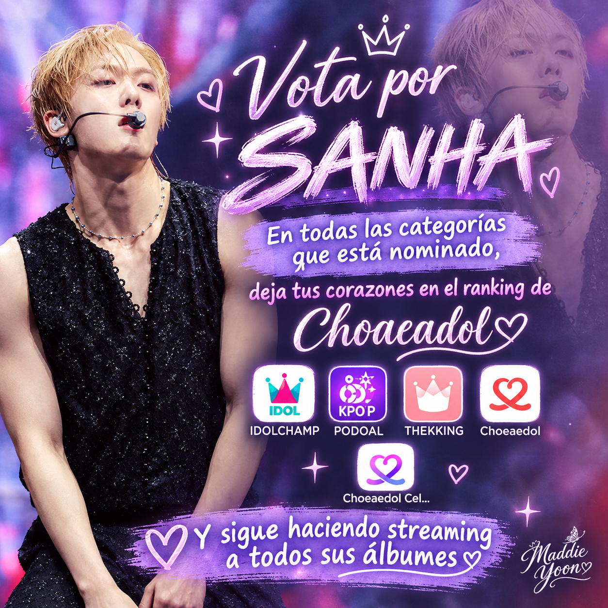 Behind-the-scenes cut of Yoon Sanha