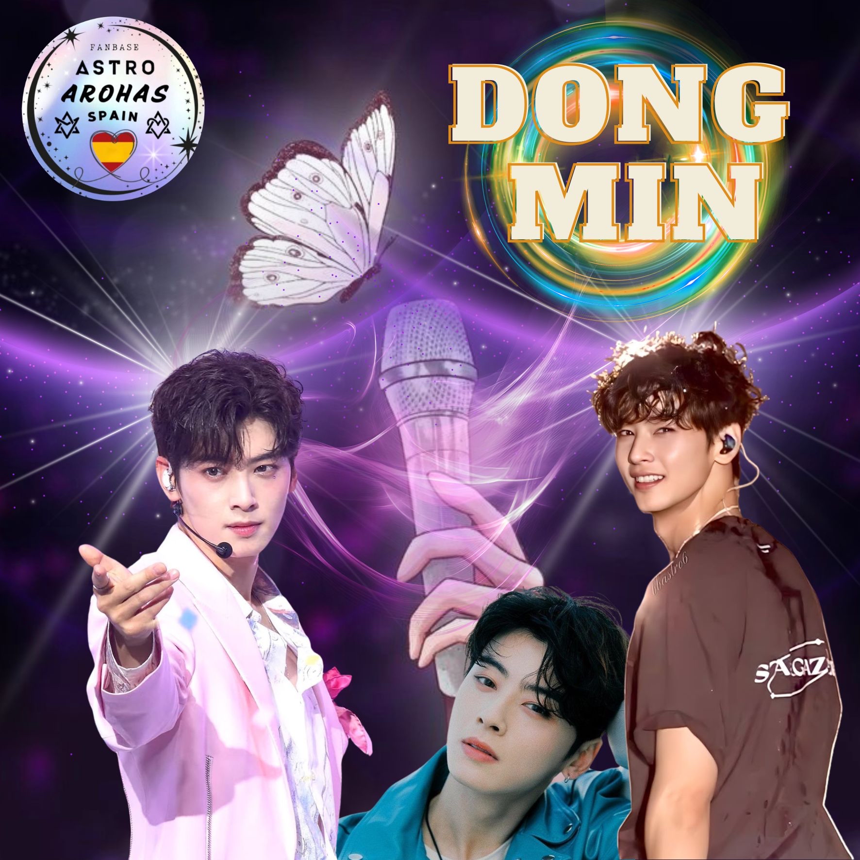 A moment captured by a fan of Cha Eunwoo