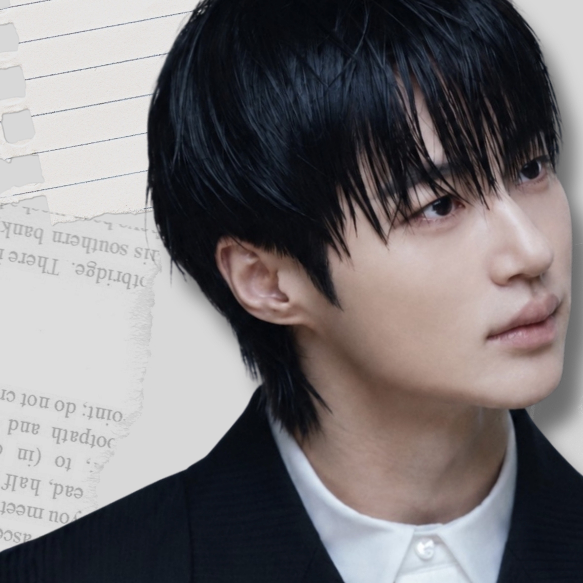 Behind-the-scenes cut of Byeon Wooseok